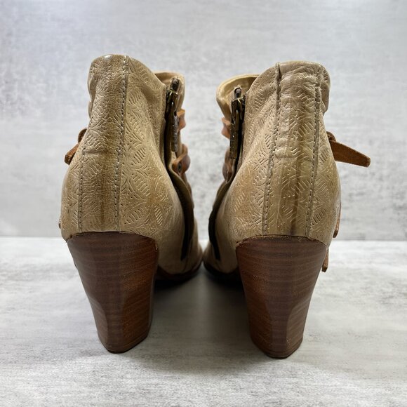 A.S.98 Airstep Strappy Buckle Pointed Toe Booties - Women's Size EU 41 / US 10 - Picture 6 of 10